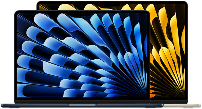 MacBook Air showcasing a sleek design with a Retina display, perfect for students and professionals